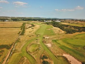 Royal Porthcawl 6th Aerial